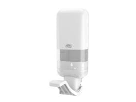 Distributeur de savon Tork Elevation, 1 litre, plastique blanc, H314 x L106 x P122 mm