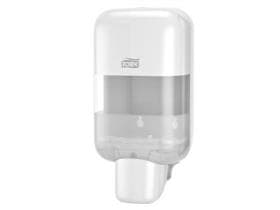 Distributeur de savon Tork Elevation Mini S5 en plastique blanc, H239 x L106 x P122 mm,