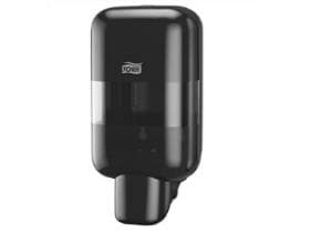 Distributeur de savon Tork Elevation Mini S5 en plastique noir, H239xL106xP122mm,