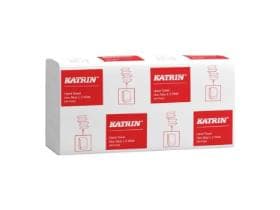 Asciugamani piegati Katrin Classic Non Stop 2 veli, bianco, 24 x 32 cm, L2, (piegato a W)