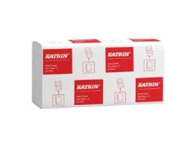 Asciugamani piegati Katrin Classic Non Stop 2 veli, bianco, 20,3 x 32 cm, L2, (piegato a W)