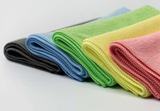 Panno in microfibra Noppy Profi, giallo circa 280 g/m2, 38 x 38 cm,