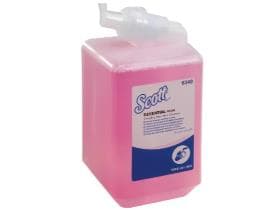 Savon mousse luxueux Scott 1 Lt. rose Lotion lavante normale