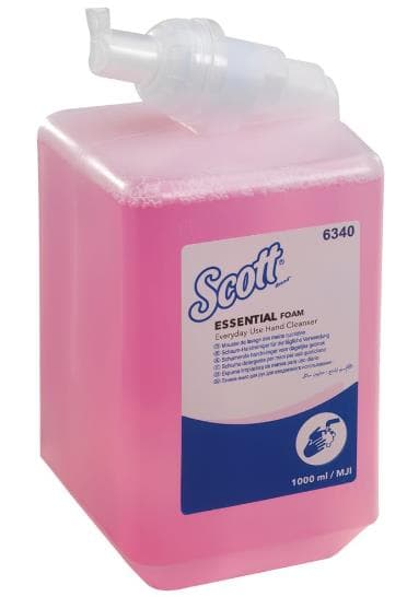 Savon mousse luxueux Scott 1 Lt. rose Lotion lavante normale