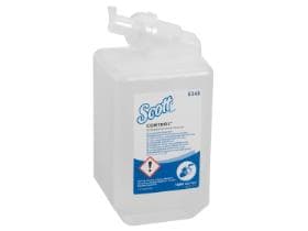 Savon mousse de luxe Scott 1 L. Savon mousse antibactérien, transparent
