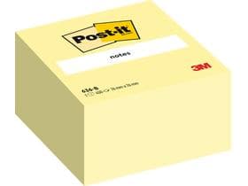 Blocchetto di foglietti adesivi Post-it 76 x 76 mm, giallo.