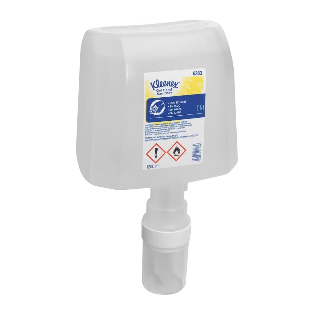 Gel désinfectant pour les mains Kleenex, 1200 ml hydratant, avec alcool