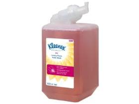 Savon mousse de luxe Kleenex 1 Lt. parfumé, Botanics, Rouge