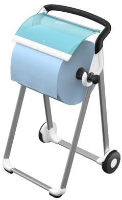 Support de sol pour rouleaux de chiffons de nettoyage Tork Performance, H1006 x P530 x L646 mm,