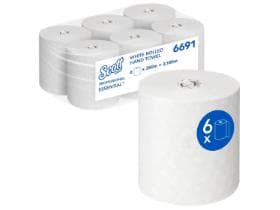 Essuie-tout Scott Essential 19,8 cm x 350 m, 1 épaisseur, blanc,