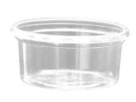 Tasse à sauce 50 ml PS transparente, ø 70,3 mm, hauteur 24 mm