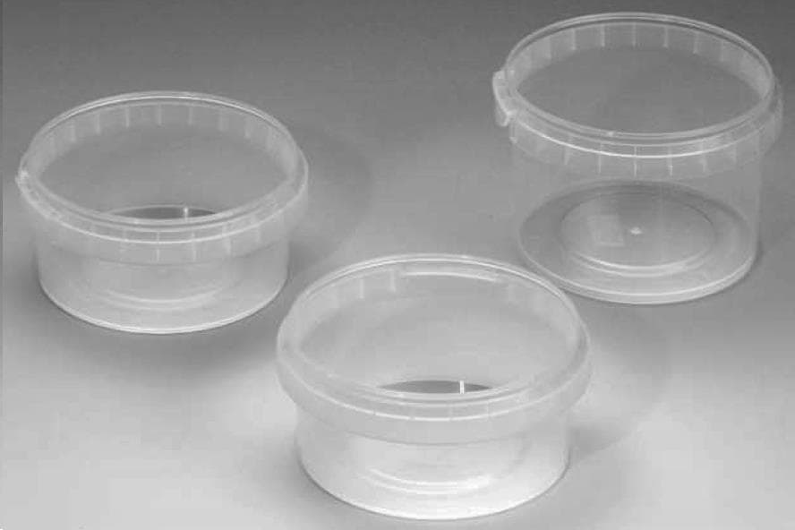 Traiteurbecher aus PP transparent, rund, 565 ml, ø 118 mm, Höhe 79.6 mm, mit