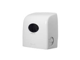 Distributeur d'essuie-mains en rouleau AQUARIUS H 34,3 x L 31,8 x P 19,1 cm, blanc