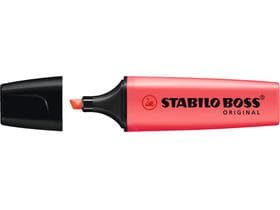 STABILO BOSS Textmarker Original ca. 2 - 5 mm, nachfüllbar, rot