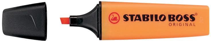 STABILO BOSS Textmarker Original ca. 2 - 5 mm, nachfüllbar, orange