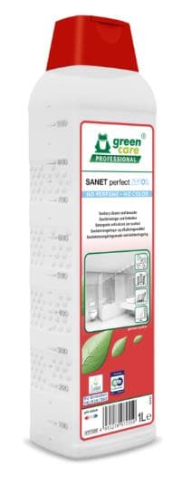 SANET parfait zéro %, nettoyant sanitaire et détartrant, pH : 1