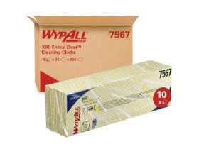 Putztücher Wypall X80 gelb 35 x 42 cm geprägt Interfold