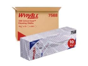 Putztücher Wypall X80 rot 35 x 42 cm geprägt Interfold