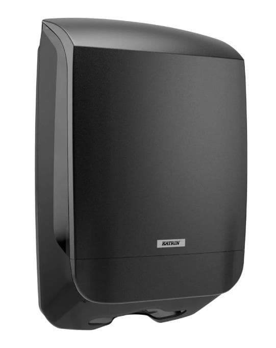 Distributeur de serviettes pliées Katrin M 445 x 301 x 142 mm, noir