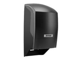 Distributore di carta igienica Katrin, plastica nera, 312 x 152 x 172 mm,