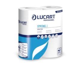 Rouleau de papier ménager Strong, 100 % cellulose, 2 plis, blanc brillant, 48 coupons