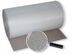 Feuille de mousse PE 4 mm, 25 cm x 125 m, densité environ 20 kg/m3
