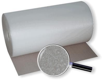 Foglio di schiuma PE 4 mm, 25 cm x 125 m, densità circa 20 kg/m3