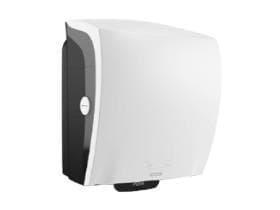 Distributeur de serviettes Katrin Systeme électr. 418 x 331 x 248 mm, blanc, en