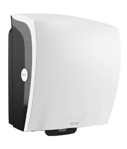 Distributeur de serviettes Katrin Systeme électr. 418 x 331 x 248 mm, blanc, en