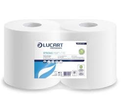 Rouleaux de chiffons de nettoyage Strong Pertutto, 100 % cellulose, 2 plis, blanc brillant,