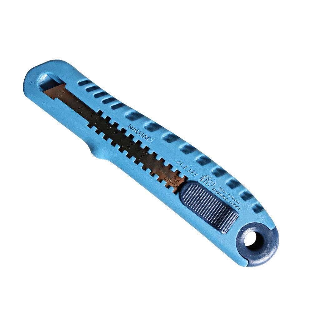 Cutter "Cutter Detect", bleu, détectable, avec curseur de sécurité,