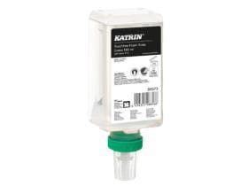 Mousse lavante pour les mains Katrin 0,5 litre, verte pour distributeur sans contact Katrin