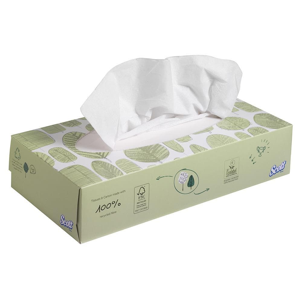 Kimberly-Clark Prof. Scott, fazzoletto a 2 veli, 21,5 x 18,5 cm
