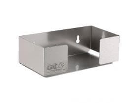 Distributeur de masques en acier inoxydable, dimensions 19,5 x 10,3 x 6,5 cm
