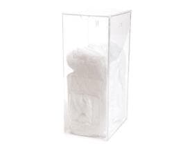 Distributeur multiple en verre acrylique, pour tous les gants en vrac, cagoules et
