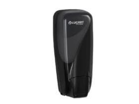 Distributeur de savon pour les mains ID Soap 1000, distributeur de sachets noir, 1 litre, 105 x 115 x 265 mm