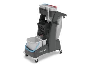 Numatic Doppelfahreimer MM4 mit Presse und Abfalleinheit