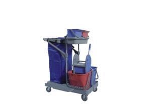 Carrello ACE car 35, L85 x P76 x A112 cm Peso 17 kg, Carrello per la pulizia compatto