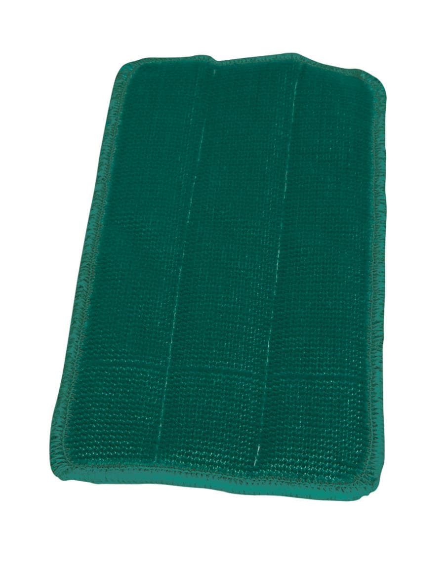 Tampone in tessuto per porta tampone, 13 x 27 cm verde, tampone in setole