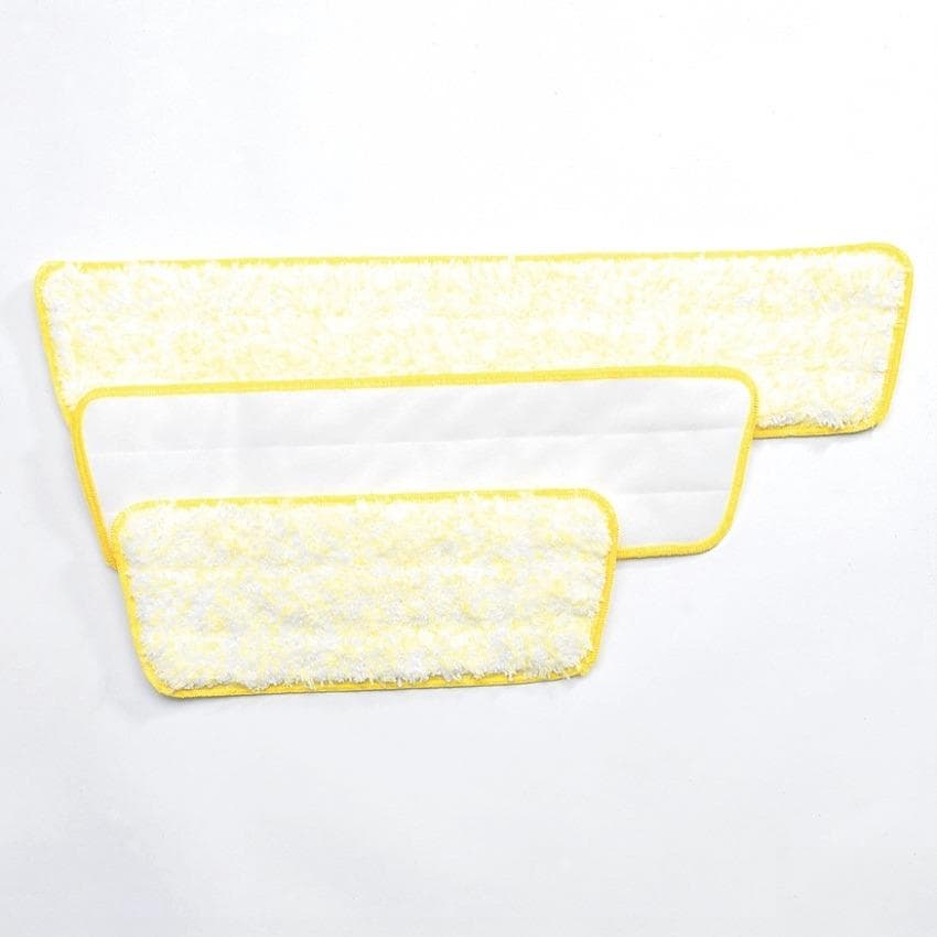 Mocio trapezoidale in velcro Dryfit 28 x 9 cm giallo/bianco, extra soffice