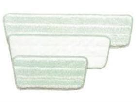 Mocio trapezoidale con velcro Stargrip, 28 x 9 cm verde/bianco, rivestimento in microfibra voluminosa