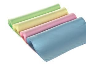 Panni in microfibra Magic, superficie in velluto di seta intrecciata, verde, 40 x 40 cm, per