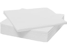 Servietten Harmony 2-lagig, 38 x 38 cm 1/8 Falz, weiss