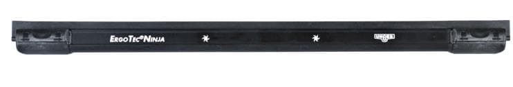 Guida in alluminio ErgoTec-NINJA da 35 cm, con gomma morbida