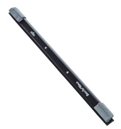 Guida in alluminio ErgoTec-NINJA da 45 cm, con gomma morbida