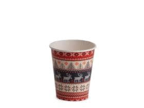 Kaffeebecher 2 dl weiss, aus umwelt- freundlicher Pappe, PE-beschichtet, mit