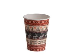 Kaffeebecher 3 dl weiss, aus umwelt- freundlicher Pappe, PE-beschichtet, mit