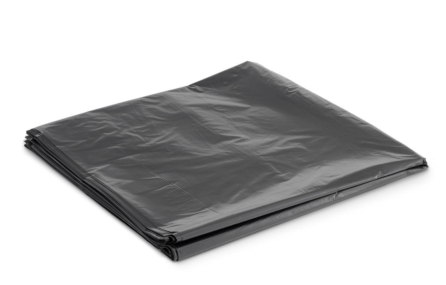 Inserts pour conteneurs PE recyclable 240 Lt. en vrac 25 my, 800+360x1350 mm, noir opaque