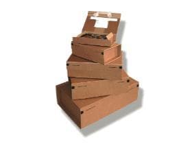 Cartone per spedizione Colompac, 240 g/pezzo, dimensioni interne 305 x 212 x 110 mm