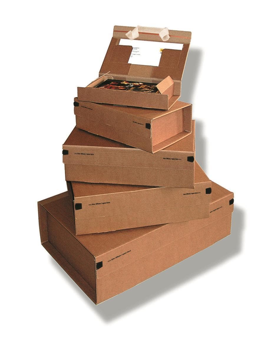 Cartone per spedizione Colompac, 240 g/pezzo, dimensioni interne 305 x 212 x 110 mm